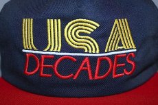 画像3: The Decades Hat Co.(ディケイド ハット) '76 Team USA Snapback Cap Navy Red Olympic (3)