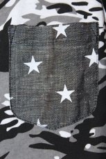 画像3: Born Fly(ボーンフライ) Camo & Star Pocket Tanktop Black タンクトップ (3)