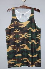 画像1: Dead Heart(デッドハート エヌワイシー) Woodland Camo Tanktop タンクトップ (1)