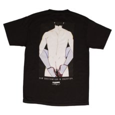 画像2: Pleasures(プレジャーズ) × Patrick Nagel パトリックナゲル S/S Destination Tee Black  半袖 Tシャツ  (2)