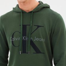 画像5: Calvin Klein Jeans(カルバンクライン ジーンズ) Classic Logo Pop Color Pullover Sweat Hoodie Green スウェット (5)