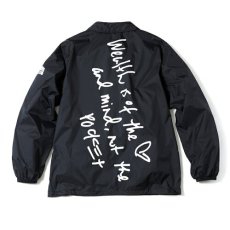 画像2: Coach Jacket コーチ ジャケット Autograph Black (2)