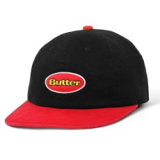 画像2: Badge 6 Panel Cap Black Red Green Navy ストラップ バック キャップ (2)