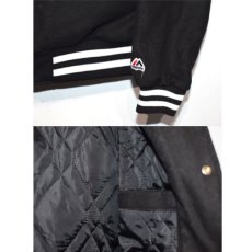 画像6: Majestic(マジェスティック) New York Yankees PU Leather Multi Wappen Stadium Jacket ニューヨーク ヤンキース スタジアム ジャケット (6)