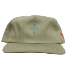 画像2: Cactus Jack(カクタスジャック) × Jordan Brand(ジョーダン) × Nike(ナイキ) Travis Scott HITR highest Swoosh Hat Olive Green IN THE ROOM Cap キャップ 帽子 Jordan オリーブ グリーン (2)