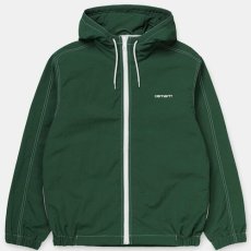 画像2: Kastor Nylon Jacket Green Zip Up ジップ アップ ナイロン ジャケット  (2)