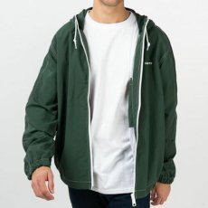 画像5: Kastor Nylon Jacket Green Zip Up ジップ アップ ナイロン ジャケット  (5)