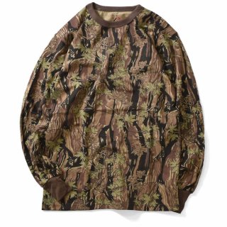 Tiger Camo L/S Tee 長袖 Tシャツ タイガー カモ 迷彩