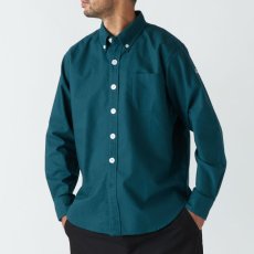 画像1: BD L/S Button Down Oxford Shirts Green Big ボタン ダウン オックスフォード シャツ グリーン (1)