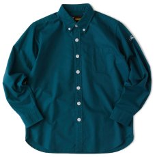 画像2: BD L/S Button Down Oxford Shirts Green Big ボタン ダウン オックスフォード シャツ グリーン (2)