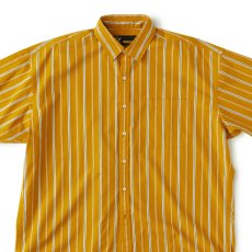 画像4: Shineline S/S Stripe Shirts ストライプ 半袖 シャツ Yellow (4)