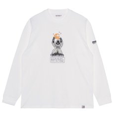 画像2: Kogankult Level L/S Tee 長袖 Kirill Kogan Tシャツ White ホワイト (2)