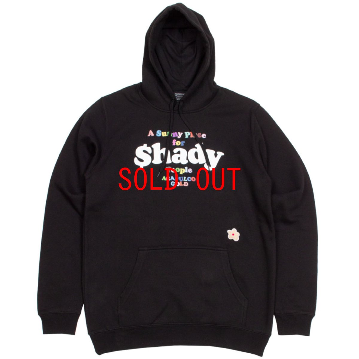 画像1: Shady Pullover Hoodie プルオーバー スウェット フーディー パーカー サガラ ワッペン Black (1)