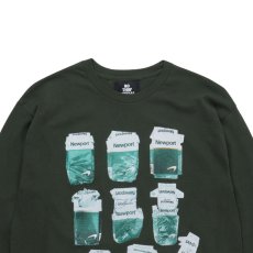 画像2: "THE GARBAGE COLLECTOR" × Newport Color L/S Tee ニューポート 長袖 Tシャツ (2)