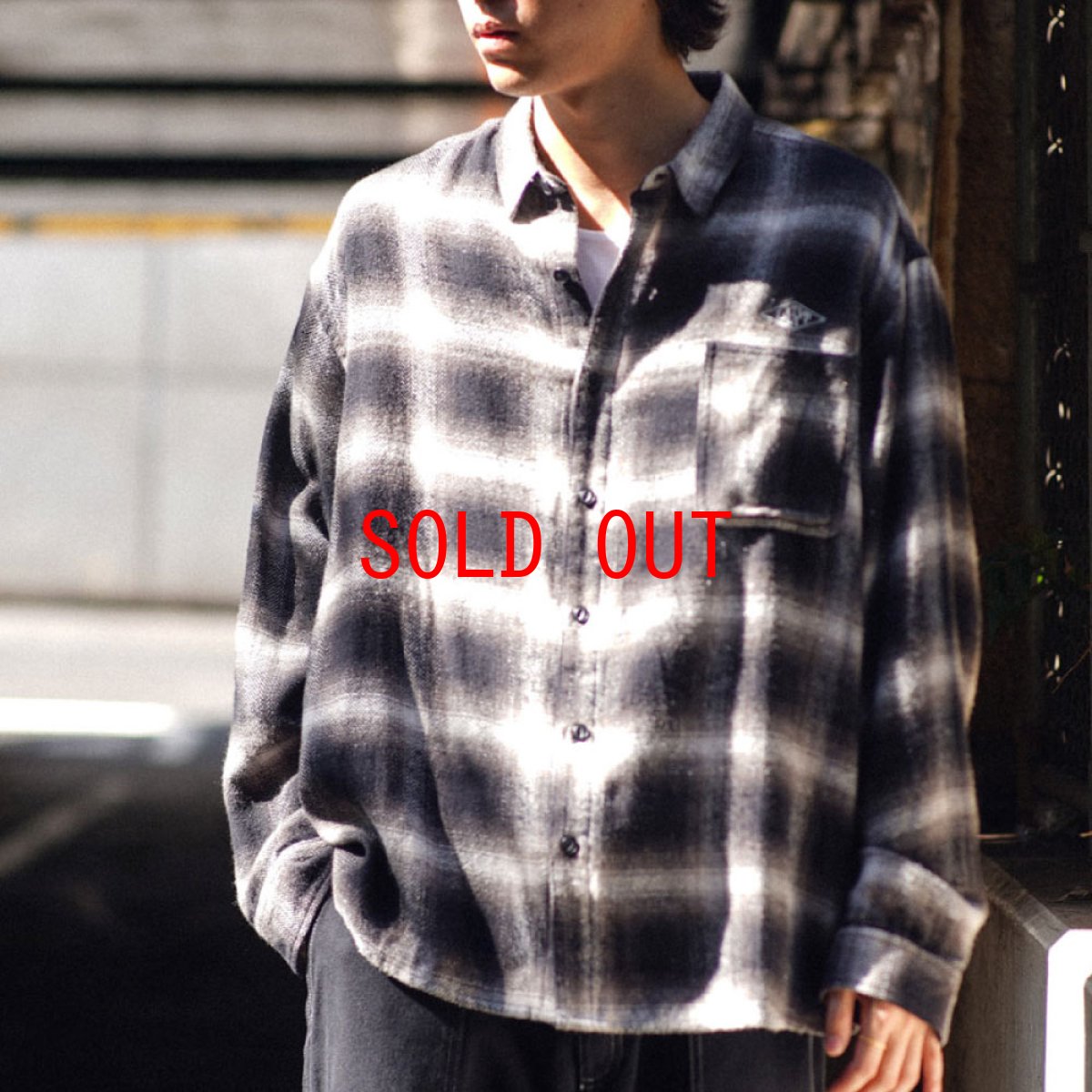 画像1: Classic Ombre Plaid L/S Shirts クラシック オンブレ チェック 長袖 シャツ (1)