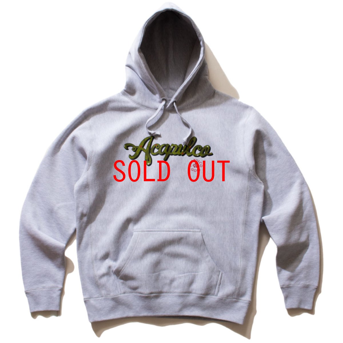 画像1: Camo Script Logo Hooded Sweatshirt カモ スクリプト ロゴ スウェット フーディー パーカー (1)