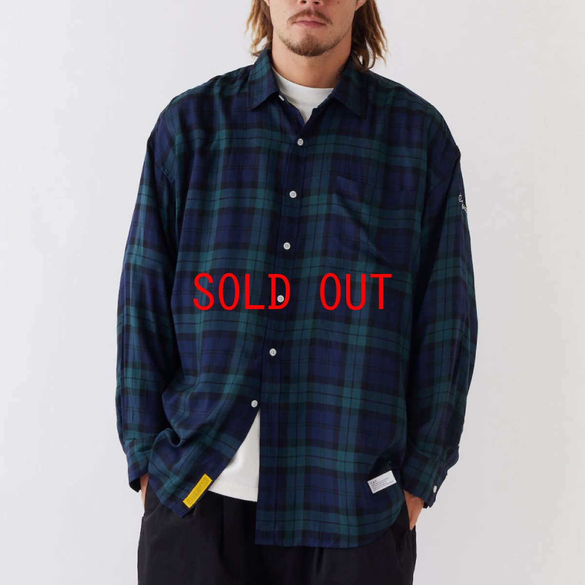 画像1: BIGARTAN L/S Tartan Shirt タータン チェック BIG シルエット 長袖 ワーク シャツ (1)