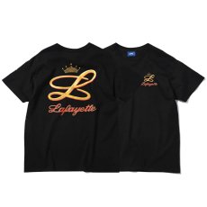 画像3: Gold L Logo S/S Tee BLK ゴールド ロゴ 半袖 Tシャツ (3)