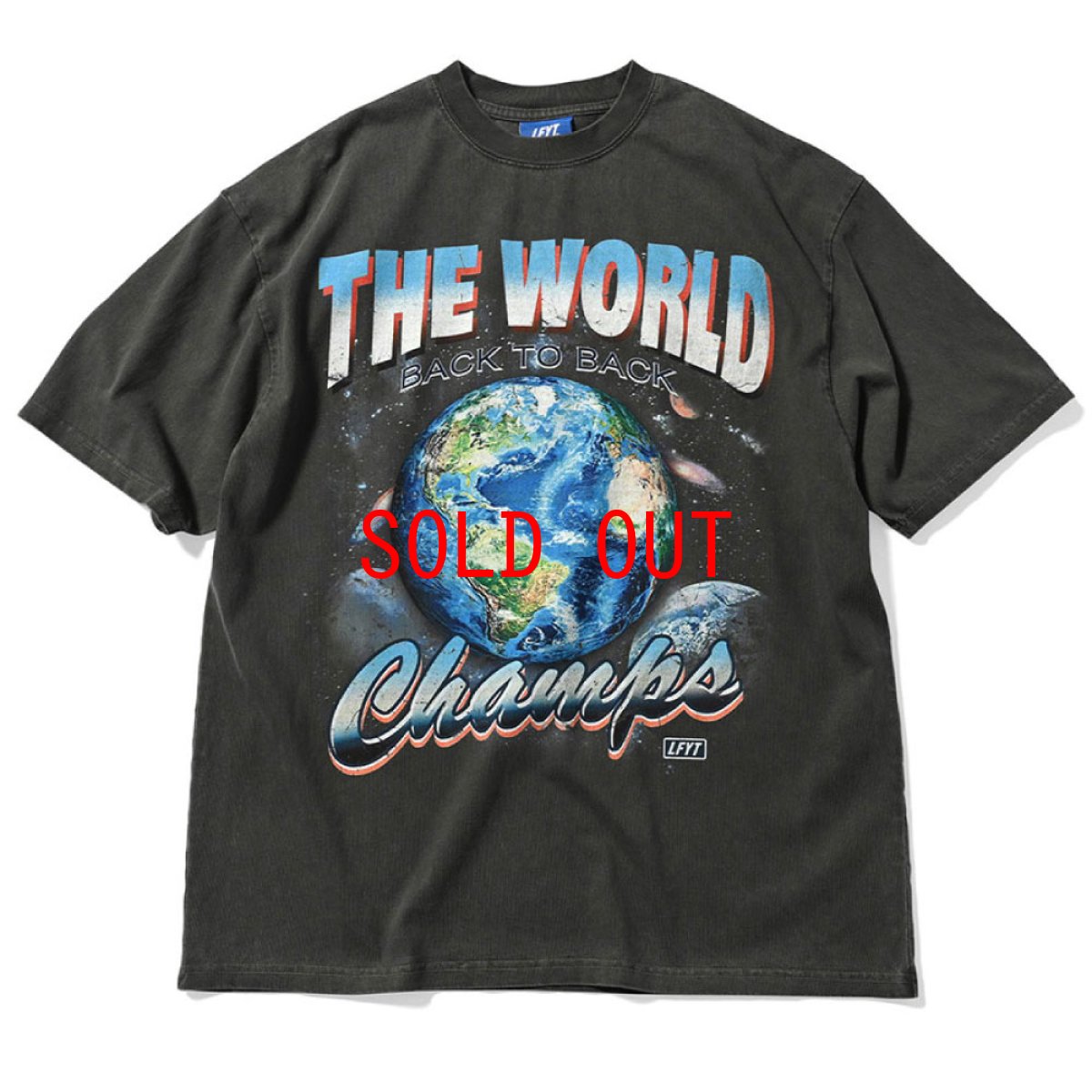 画像1: World Champs Tee Type9 Vintage BLK ワールドチャンプス ビンテージ 半袖 Tシャツ (1)