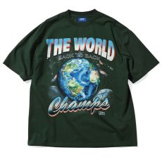 画像2: World Champs Tee Type9 Vintage GRN ワールドチャンプス ビンテージ 半袖 Tシャツ (2)