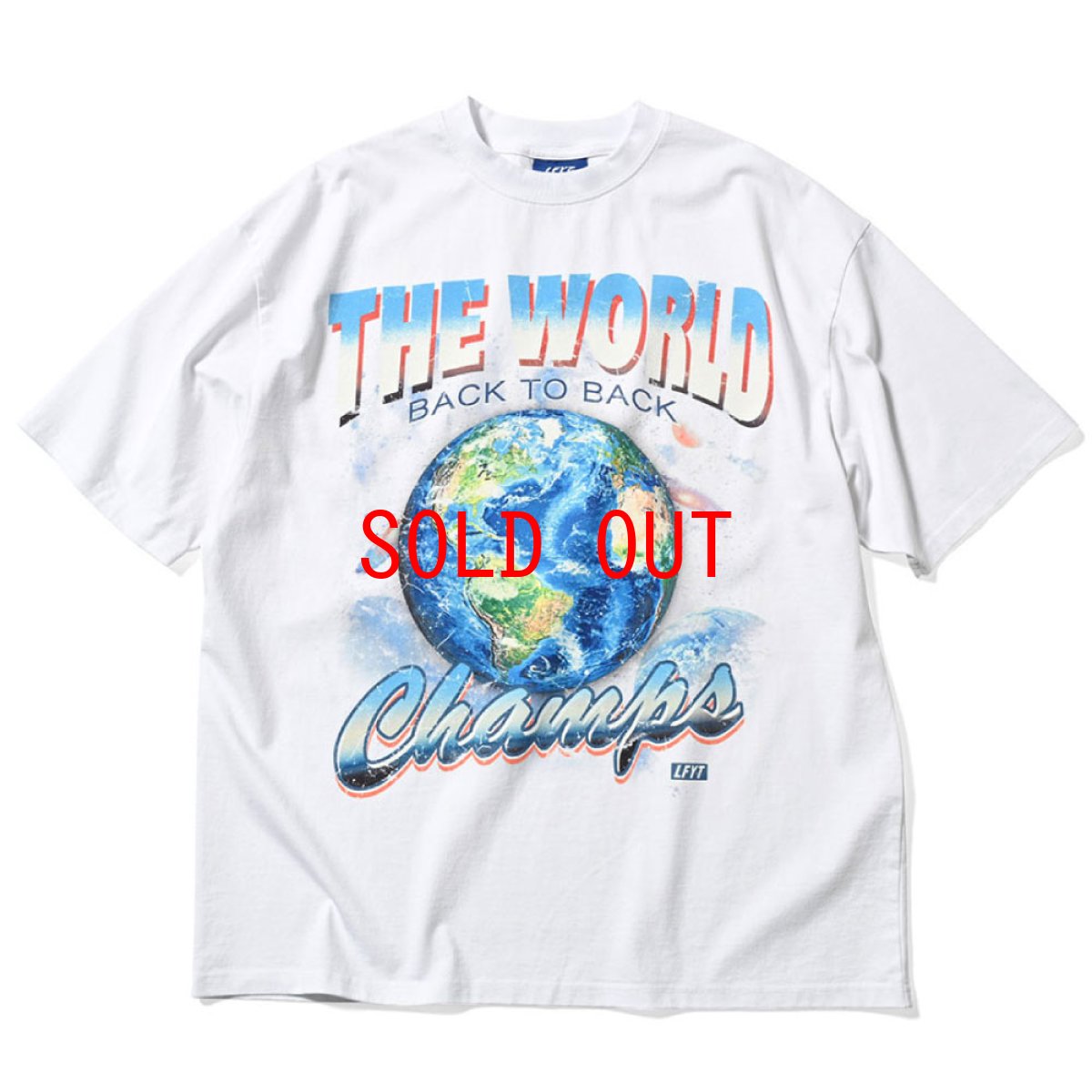 画像1: World Champs Tee Type9 Vintage WHT ワールドチャンプス ビンテージ 半袖 Tシャツ (1)