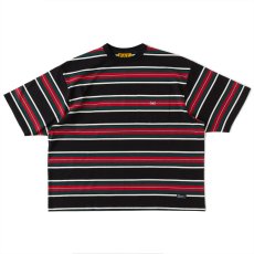 画像2: GRANDA S/S Border Tee BLK 半袖 ヘヴーウェイト Tシャツ (2)