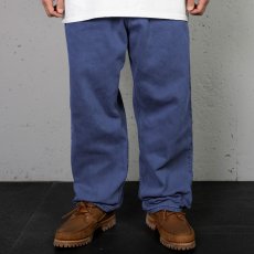 画像6: Washed Baggy Jeans NVY ウォッシュド カラー バギー ジーンズ デニム パンツ (6)