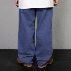 画像7: Washed Baggy Jeans NVY ウォッシュド カラー バギー ジーンズ デニム パンツ (7)