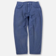 画像2: Washed Baggy Jeans NVY ウォッシュド カラー バギー ジーンズ デニム パンツ (2)