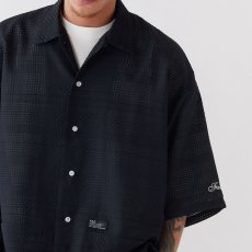 画像7: GIGASHEER S/S Mesh Check Shirt BLK 半袖 シアー チェック シャツ (7)