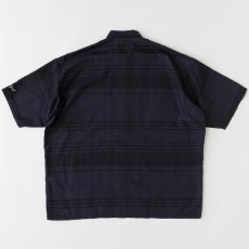 画像3: GIGASHEER S/S Mesh Check Shirt NVY 半袖 シアー チェック シャツ (3)