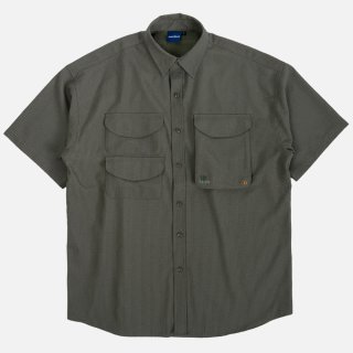 SHELLTER ONLINE SHOPはWoods (ウッズ)正規取扱 / Woods (ウッズ)のRipstop Utility S/S  Multi Pocket Shirts Fishing ユーティリティー フィッシング 半袖 シャツ Olive Green オリーブ  グリーン公式通販サイト / Woods (ウッズ)の服や新作アイテムをオンラインでご購入 ...