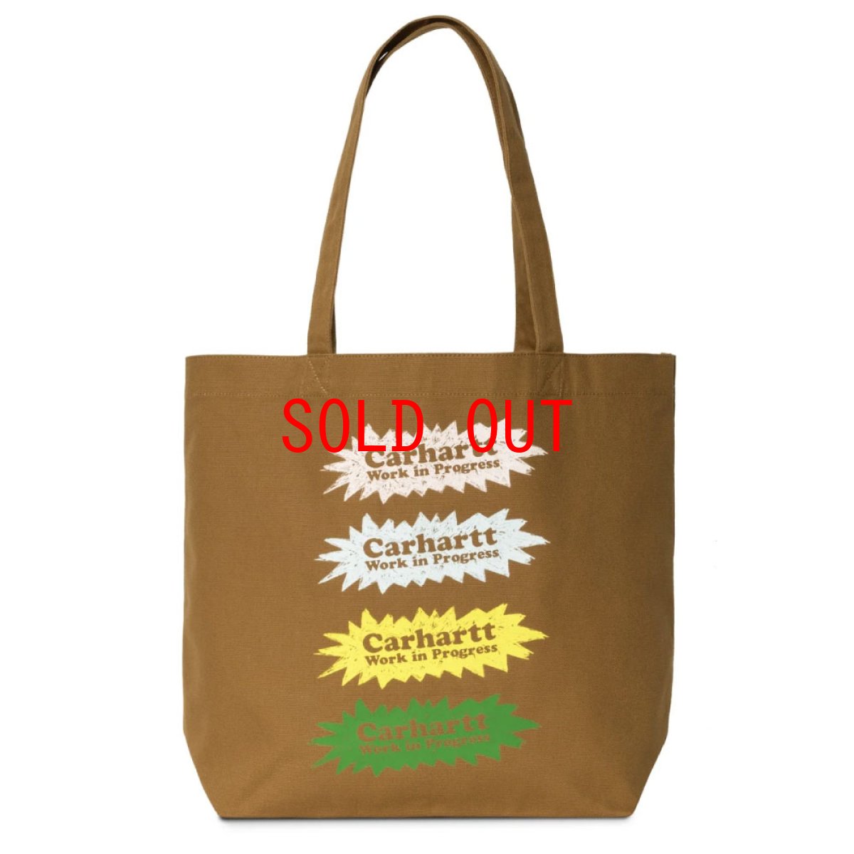 画像1: Canvas Graphic Tote Bag Bam Print キャンバス グラフィック トート バッグ (1)