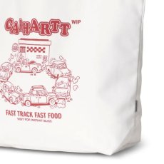 画像5: Canvas Graphic Tote Bag Fast Food Print キャンバス グラフィック ファストフィード トート バッグ (5)