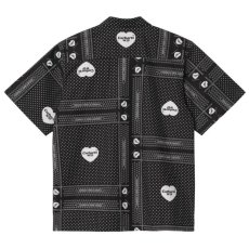 画像3: Heart Bandana S/S Shirt AOP 半袖 バンダナ セットアップ シャツ (3)