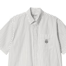 画像4: Linus Stripe S/S Shirt 半袖 ルーズフィット ストライプ シャツ (4)