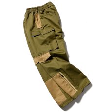 画像9: Tonal Multi Pocket Over Pants OLV マルチ ポケット カーゴ パンツ (9)