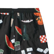 画像6: Slater Isis Maria Dinner AOP Swim Trunks BLK 水陸両用 スイム トランクス ショーツ パンツ (6)