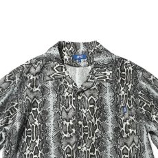 画像5: Patterned Open Collar S/S Snake Shirt スネーク 半袖 開襟 シャツ (5)