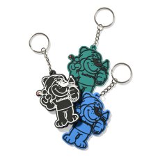 画像1: Smoking Dog Rubber Key Chain キー チェーン ラバー ホルダー (1)