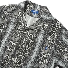 画像11: Patterned Open Collar S/S Snake Shirt スネーク 半袖 開襟 シャツ (11)