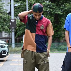 画像1: College Color S/S Big Polo Shirts カレッジ 半袖 ビッグ ポロシャツ (1)