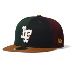 画像4: × New Era LF Logo 59Fifty College Color Cap MLT ニューエラ ロゴ キャップ レザー 帽子 (4)