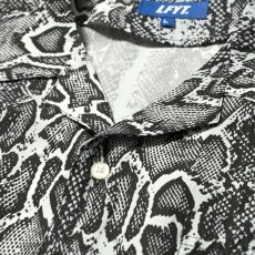 画像10: Patterned Open Collar S/S Snake Shirt スネーク 半袖 開襟 シャツ (10)