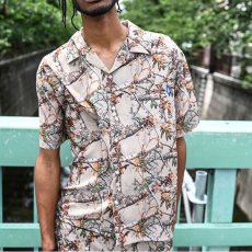 画像5: Patterned Open Collar S/S Real Tree Camo Shirt カモ 迷彩 半袖 開襟 シャツ (5)