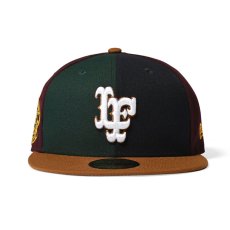 画像3: × New Era LF Logo 59Fifty College Color Cap MLT ニューエラ ロゴ キャップ レザー 帽子 (3)