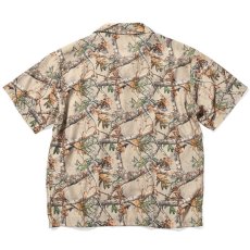 画像3: Patterned Open Collar S/S Real Tree Camo Shirt カモ 迷彩 半袖 開襟 シャツ (3)