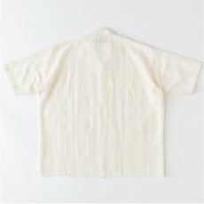 画像3: GIGALACE S/S Lace Shirts WHT シアー メッシュ 半袖 レース シャツ (3)