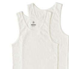 画像2: JT03 Rib Tank Top Shrink to Fit リブ タンク トップ (2)