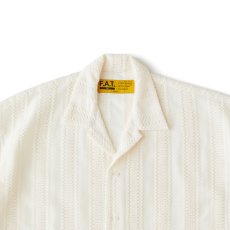 画像4: GIGALACE S/S Lace Shirts WHT シアー メッシュ 半袖 レース シャツ (4)